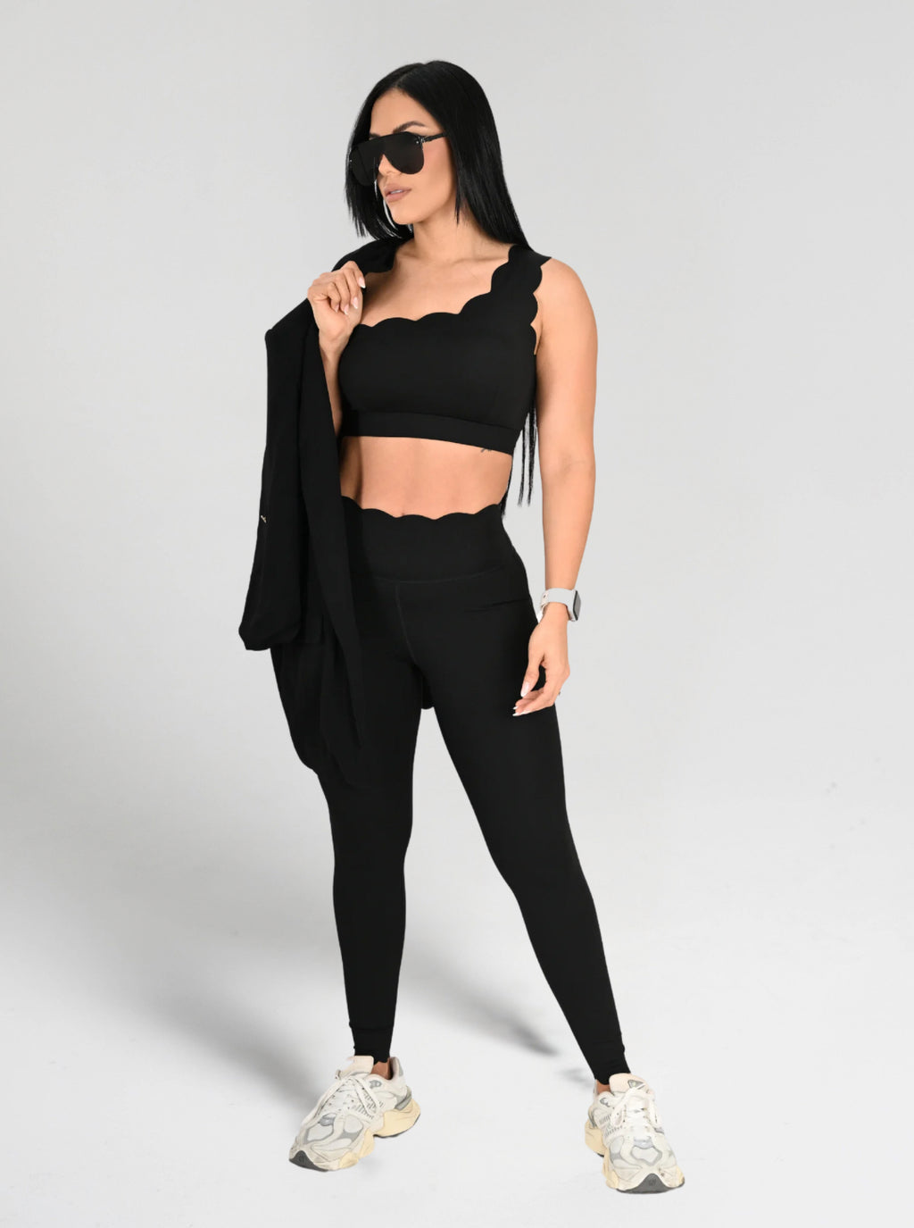 Blck Capri Set